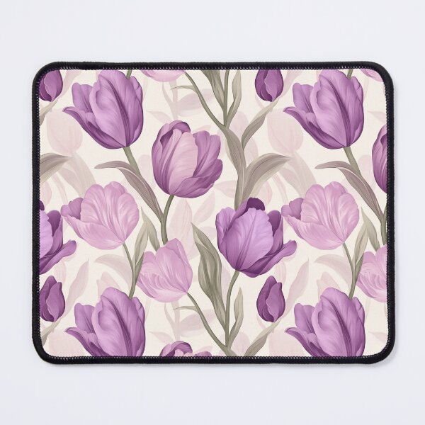 Item preview, Elegant Tulip Motif - Tropical Flower Pattern - Birthday Gifts For Her designed and sold by RoyalStarsPatts.