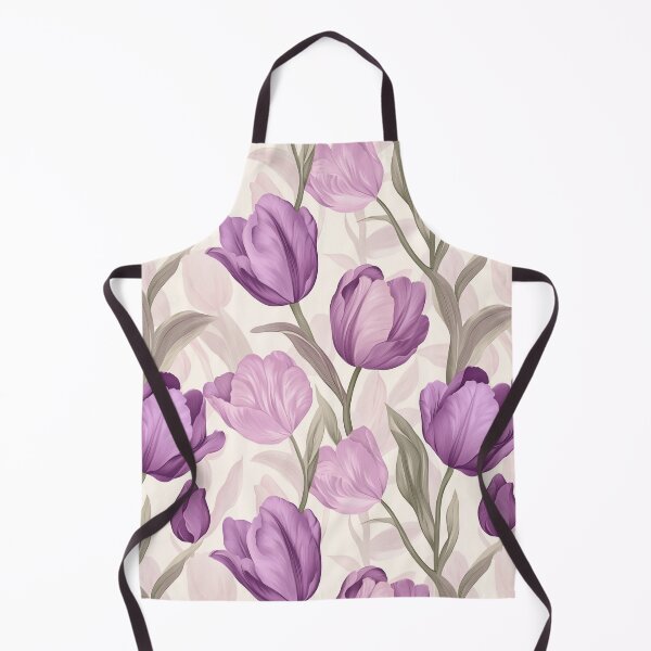 Item preview, Elegant Tulip Motif - Tropical Flower Pattern - Birthday Gifts For Her designed and sold by RoyalStarsPatts.