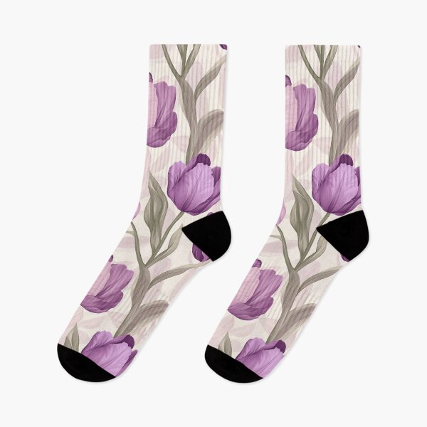 Item preview, Elegant Tulip Motif - Tropical Flower Pattern   - Birthday Gifts For Her designed and sold by RoyalStarsPatts.