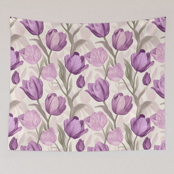 Item preview, Elegant Tulip Motif - Tropical Flower Pattern   - Birthday Gifts For Her designed and sold by RoyalStarsPatts.