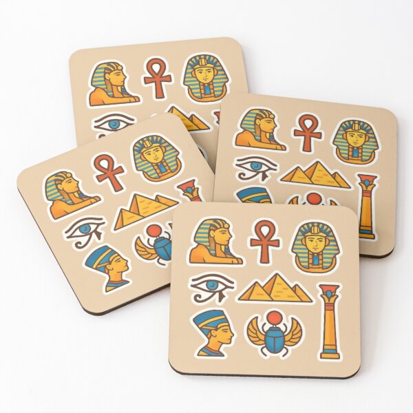 Item preview, Pharaonic Egypt Sticker Pack — Icons of Ancient Egypt designed and sold by Yasmine Mohammed.