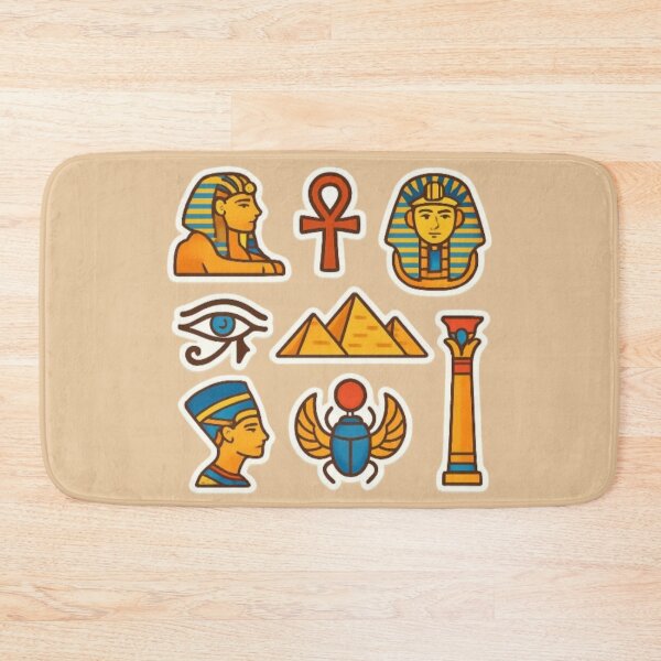 Item preview, Pharaonic Egypt Sticker Pack — Icons of Ancient Egypt designed and sold by Yasmine Mohammed.