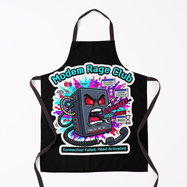 Item preview, Modem Rage Club Retro Dial Up designed and sold by Oommen Studio .
