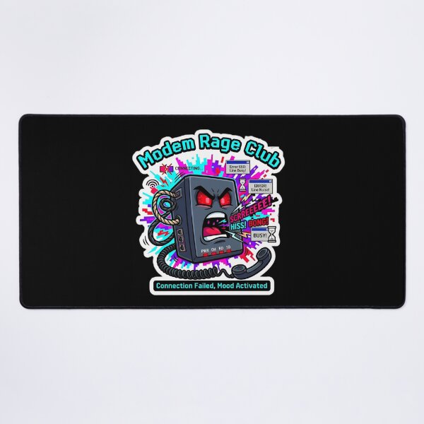 Item preview, Modem Rage Club Retro Dial Up designed and sold by Oommen Studio .