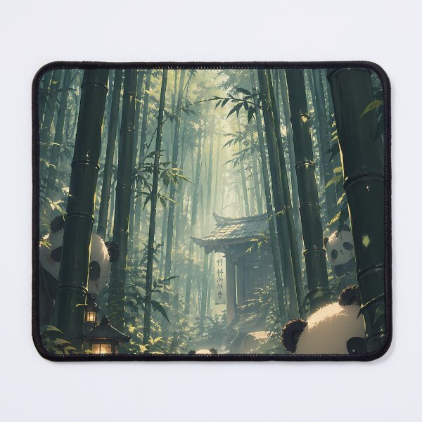 Item preview, Bambo trees and Pandas designed and sold by Helmy Dream.