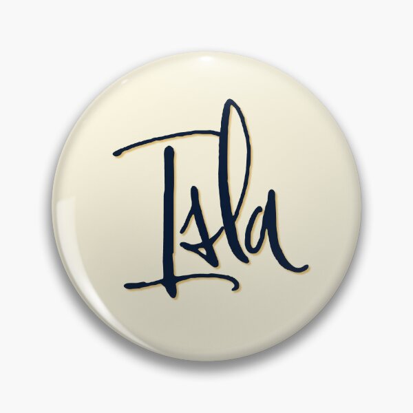 Item preview, ISLA personalized type design designed and sold by CharlottePlaceArt.