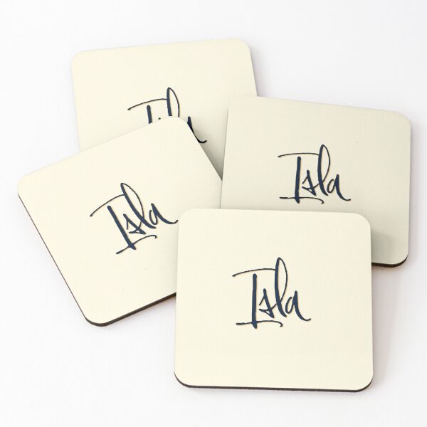 Item preview, ISLA personalized type design designed and sold by CharlottePlaceArt.
