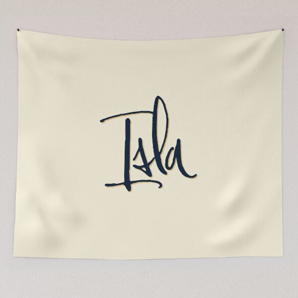 Item preview, ISLA personalized type design designed and sold by CharlottePlaceArt.