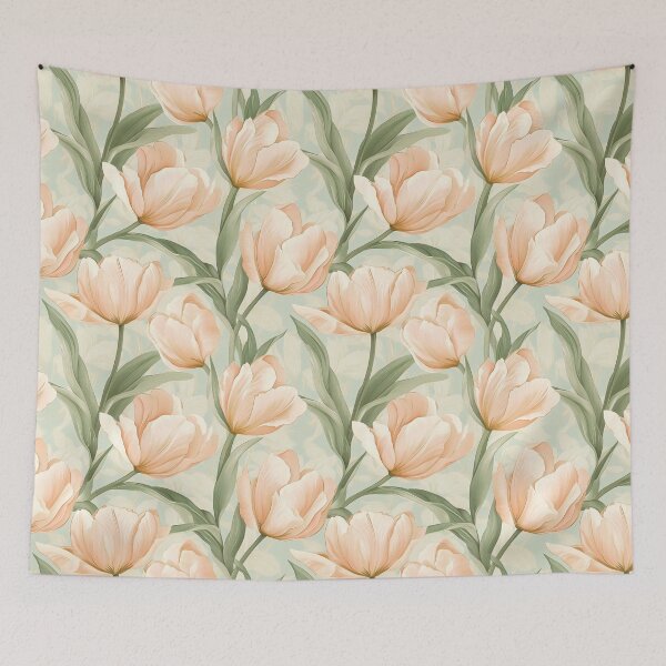 Item preview, Stunning Tulip Garden  - Retro Flower Floral   - Unique Gifts For Men designed and sold by RoyalStarsPatts.