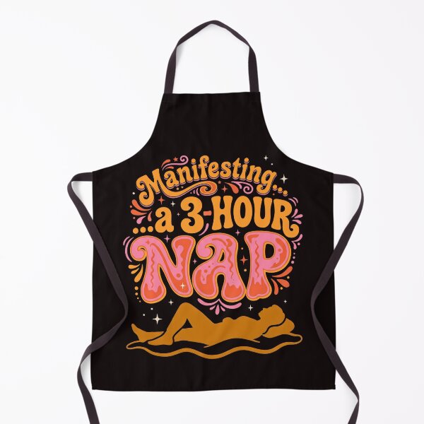 Item preview, Manifesting a 3 Hour Nap Retro 70s Sarcastic Humor designed and sold by SplashTastic.