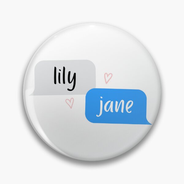 Item preview, lily & jane texts <3 designed and sold by weightyghosts.