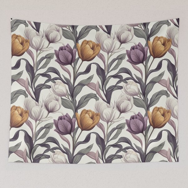 Item preview, Fragrant Tulip Flower - Hawaiian Flower Pattern   - Best Gifts For Men designed and sold by RoyalStarsPatts.