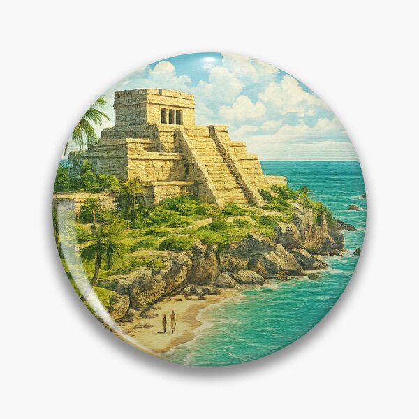 Item preview, Mexico Tulum - Travel Art designed and sold by vectcd.