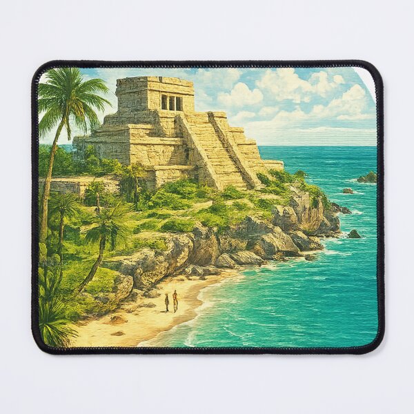 Item preview, Mexico Tulum - Travel Art designed and sold by vectcd.