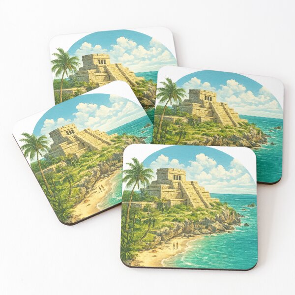 Item preview, Mexico Tulum - Travel Art designed and sold by vectcd.