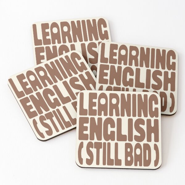Item preview, LEARNING ENGLISH (STILL BAD) designed and sold by MOCOPOCO.
