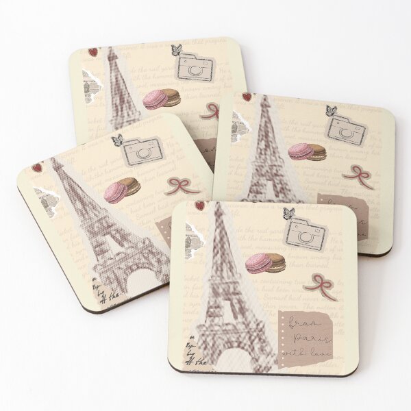 Item preview, Vintage Paris Paper Collage  designed and sold by store52.