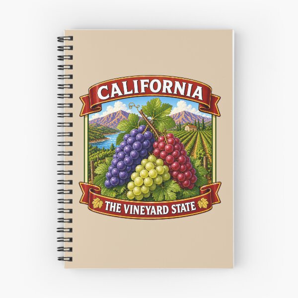 Item preview, California Grapes – The Vineyard State designed and sold by Myra365Art.