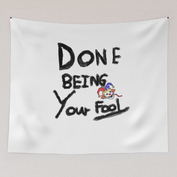 Item preview, Done Being Your Fool Edgy Streetwear Design designed and sold by JeeraKin.