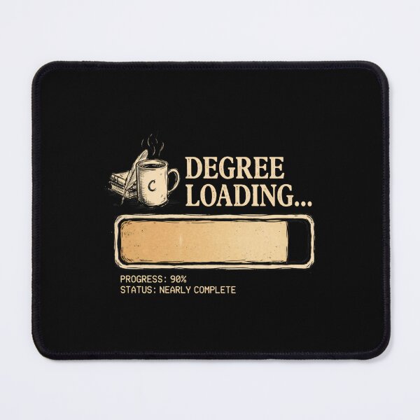 Item preview, Degree Loading Progress Bar Student Life Vintage Aesthetic designed and sold by SplashTastic.