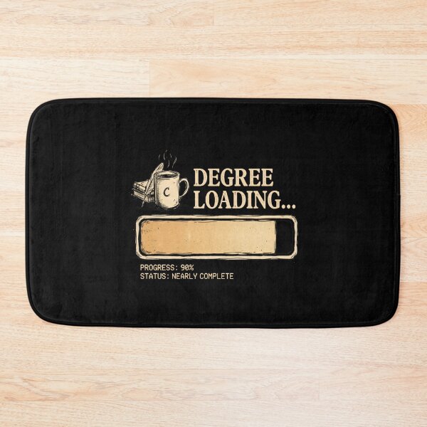 Item preview, Degree Loading Progress Bar Student Life Vintage Aesthetic designed and sold by SplashTastic.