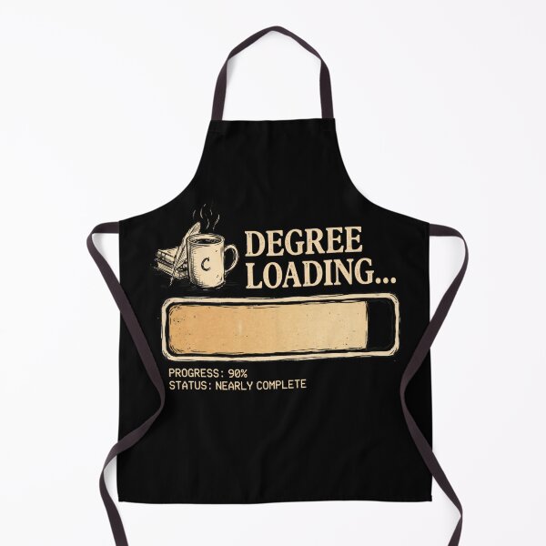 Item preview, Degree Loading Progress Bar Student Life Vintage Aesthetic designed and sold by SplashTastic.