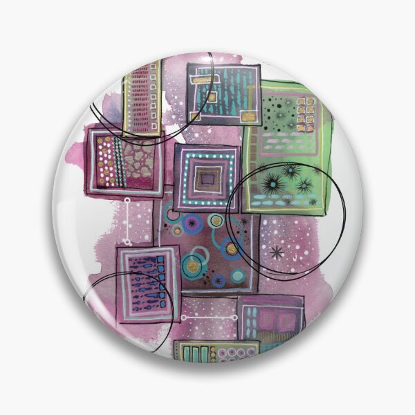 Item preview, Patterned Thoughts #1 designed and sold by Michelle Potter Artist.