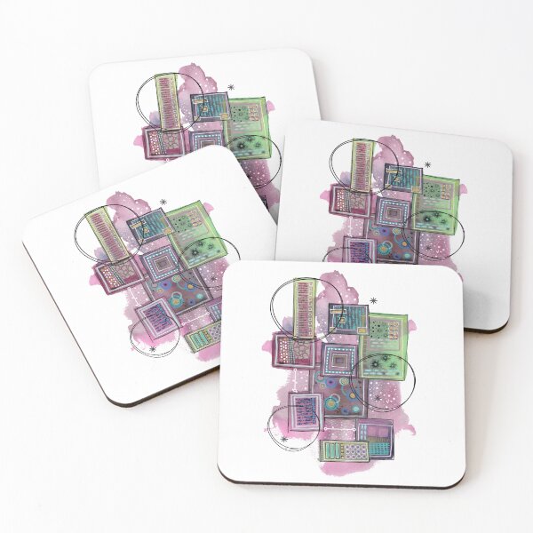 Item preview, Patterned Thoughts #1 designed and sold by Michelle Potter Artist.