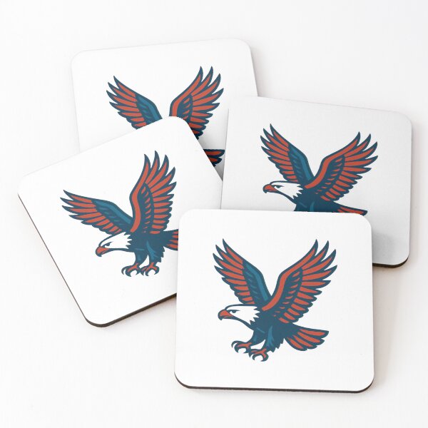 Item preview, Vintage Bold Eagle Wings – Minimal Retro American Style Bird Design designed and sold by trendplusco.