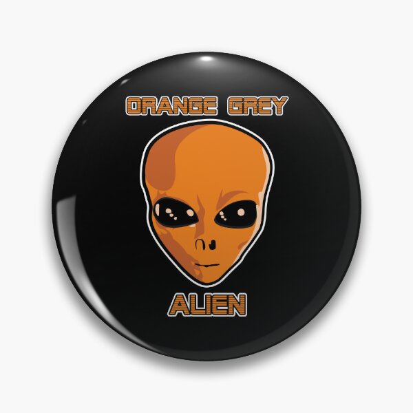 Item preview, Orange Grey Alien designed and sold by MagicEyesOnly.