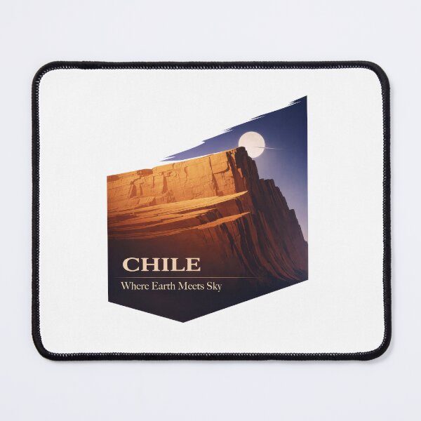 Item preview, Chile Where Earth Meets Sky designed and sold by EdvvinStudios.