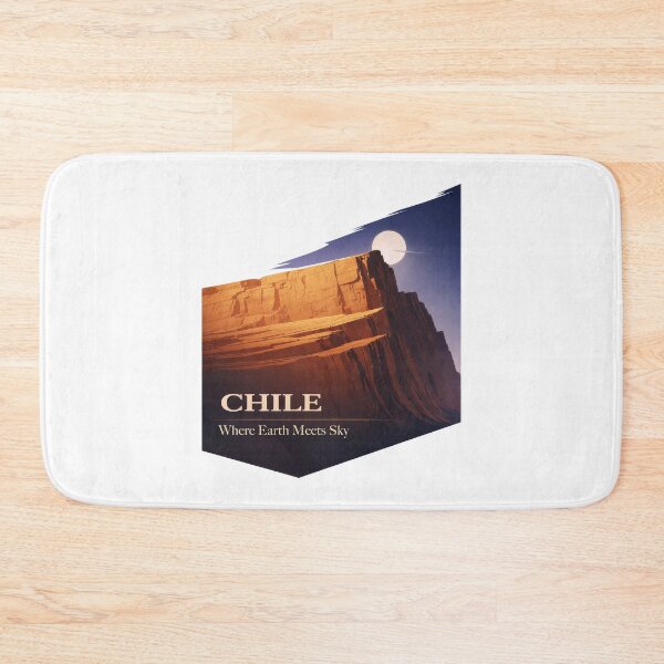 Item preview, Chile Where Earth Meets Sky designed and sold by EdvvinStudios.