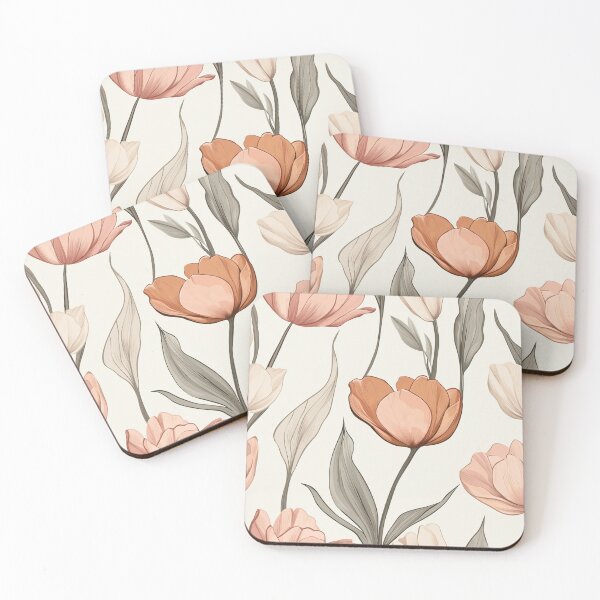 Item preview, Chic Tulip Flower - Flower Floral Pattern   - Retirement Gifts for Wife designed and sold by RoyalStarsPatts.