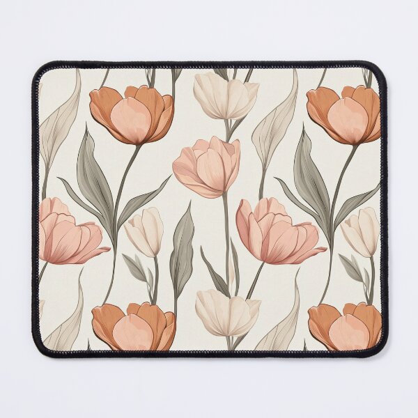 Item preview, Chic Tulip Flower - Flower Floral Pattern   - Retirement Gifts for Wife designed and sold by RoyalStarsPatts.