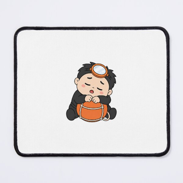 Item preview, KOREA HAENAM - Cute Chibi Character Sleepy Sleeping on Teowak Sticker designed and sold by KOREA-HAENAM.