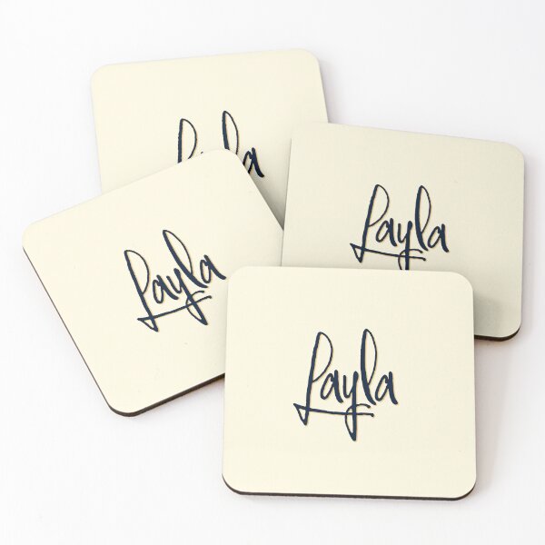 Item preview, LAYLA personalized type design designed and sold by CharlottePlaceArt.