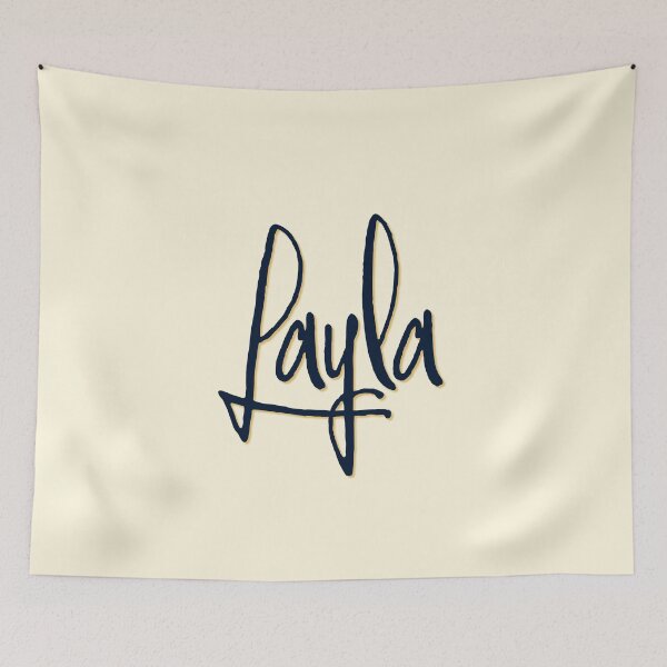 Item preview, LAYLA personalized type design designed and sold by CharlottePlaceArt.