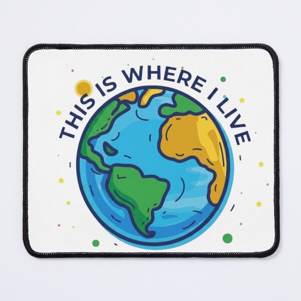 Item preview, This Is Where I Live designed and sold by BhadzCheetah.