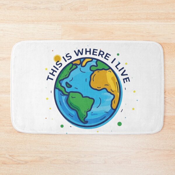 Item preview, This Is Where I Live designed and sold by BhadzCheetah.