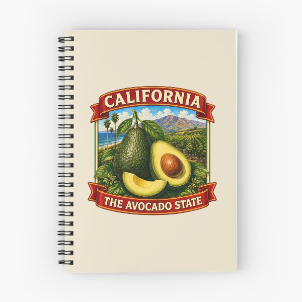 Item preview, California - The Avocado State designed and sold by Myra365Art.