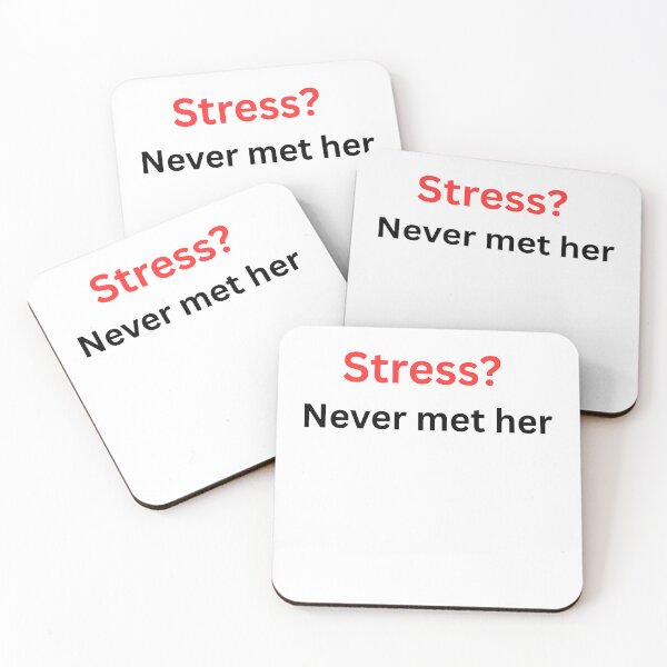 Artikelvorschau, Stress? Nie getroffen – Lustiges Zitat zum Thema Angstfreiheit entworfen und verkauft von Tabrizchoices.