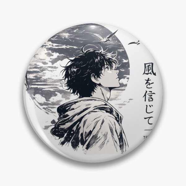 Item preview, Trust The Wind – Manga Ocean Aesthetic Sailor Anime Design designed and sold by MWSailingClub.