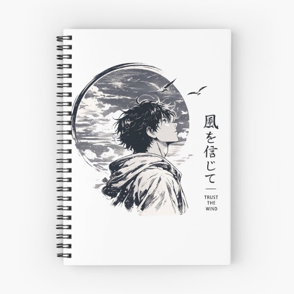Item preview, Trust The Wind – Manga Ocean Aesthetic Sailor Anime Design designed and sold by MWSailingClub.