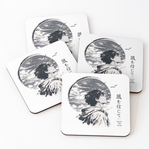 Item preview, Trust The Wind – Manga Ocean Aesthetic Sailor Anime Design designed and sold by MWSailingClub.