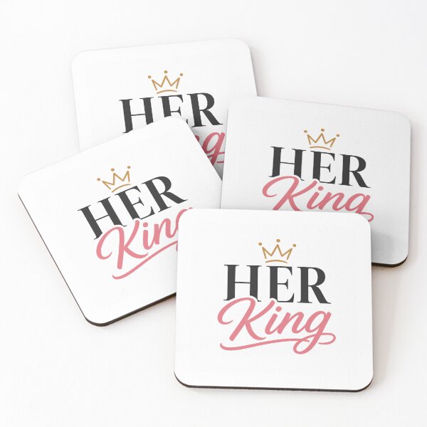 Item preview, His Queen Matching Couple Design | King Queen Relationship Shirt designed and sold by EMYWAMZGLOBAL.