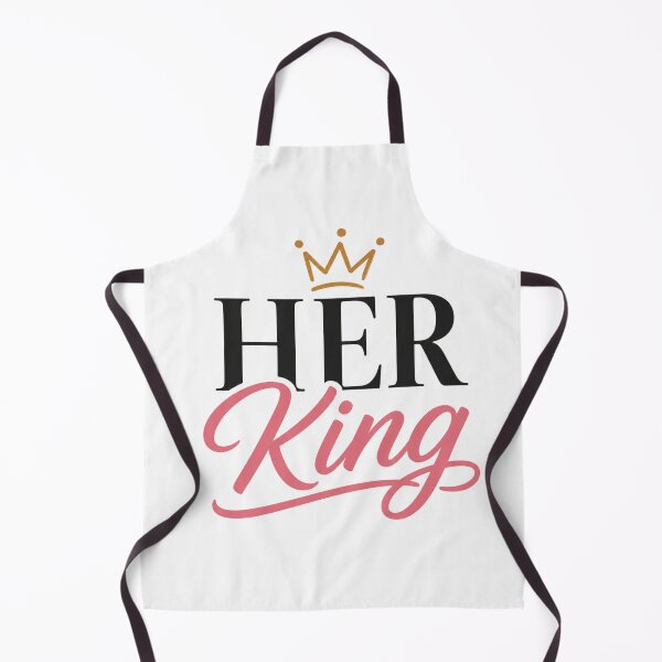 Item preview, His Queen Matching Couple Design | King Queen Relationship Shirt designed and sold by EMYWAMZGLOBAL.