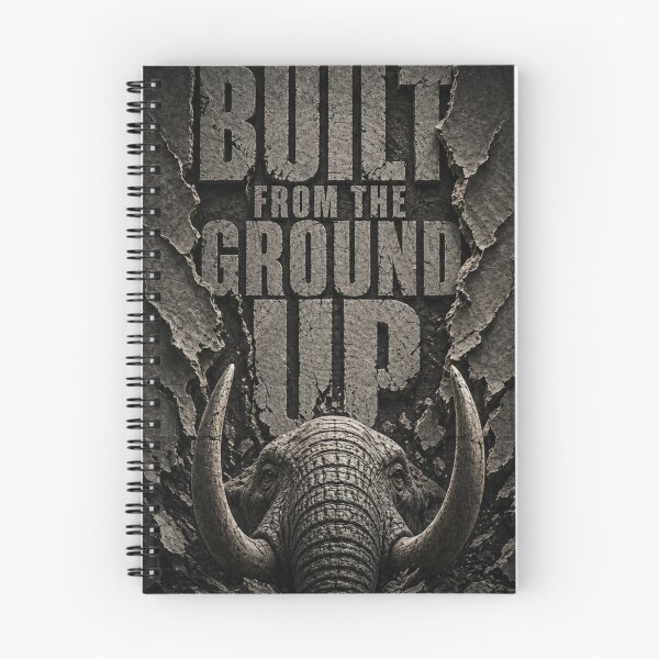 Item preview, Founder Sets Foundation Elephant Brutalist Tectonic Industrial Art Print designed and sold by SavannaStrikes.