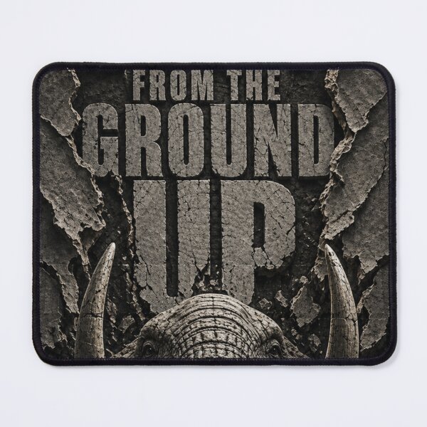 Item preview, Founder Sets Foundation Elephant Brutalist Tectonic Industrial Art Print designed and sold by SavannaStrikes.