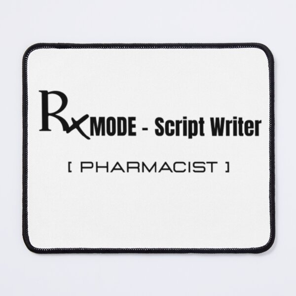 Item preview, RX Mode Script Writer Pharmacist T-Shirt | Funny Pharmacy Tee designed and sold by OffScripted.