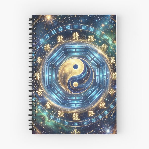 Item preview, Cosmic Taiji Vortex: I Ching Hexagram Mandala designed and sold by RomeeArt.